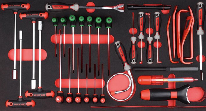 Ceta Form 37 Parça Alet Seti (EVA'lı) - KNR-E37
