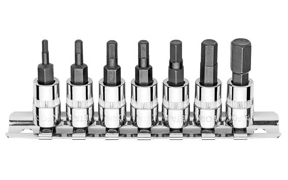 Ceta Form 7 Parça 1/4'' Allen Uçlu Lokma Takımı - C08S-RHX7