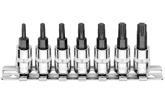 Ceta Form 7 Parça 1/4'' Torx Uçlu Lokma Takımı - C08S-RTX7