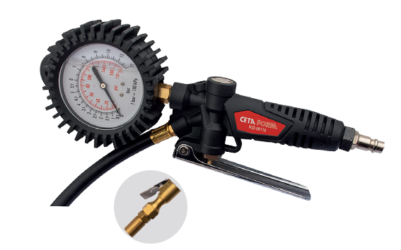 Ceta Form Lastik Şişirme Tabancası (Saat Göstergeli) - Pro - N23-0811A