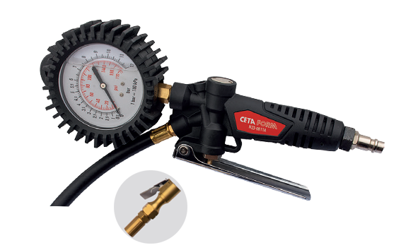 Ceta Form Lastik Şişirme Tabancası (Saat Göstergeli) - Pro - N23-0811A