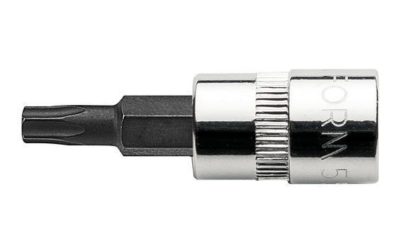 Ceta Form 1/4'' Delikli Torx Uçlu Lokma T15 x 37 mm - C08S-TR15