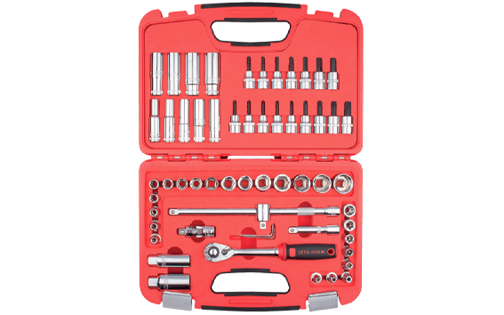 Ceta Form 60 Parça 3/8'' 6 Köşe Lokma Takımı - C10-60PH2