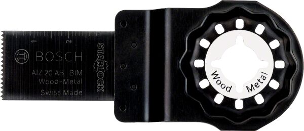 Bosch - Starlock - AIZ 20 AB - BIM Ahşap ve Metal İçin Daldırmalı Testere Bıçağı 1'li