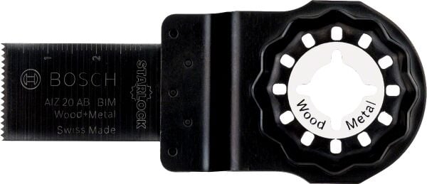 Bosch - Starlock - AIZ 20 AB - BIM Ahşap ve Metal İçin Daldırmalı Testere Bıçağı 1'li