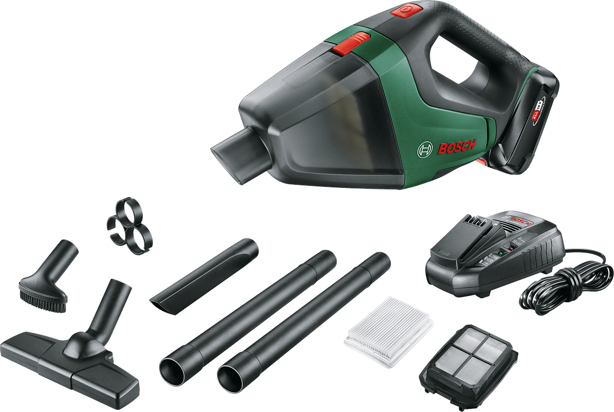 Bosch UniversalVac 18 Akülü Süpürge (1 x 2.5 Ah Akü) - 06033B9103