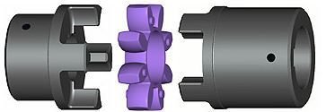 KTR (ROTEX) ÇELIK KAPLIN ROTEX STELL 38 1-1B LILAC