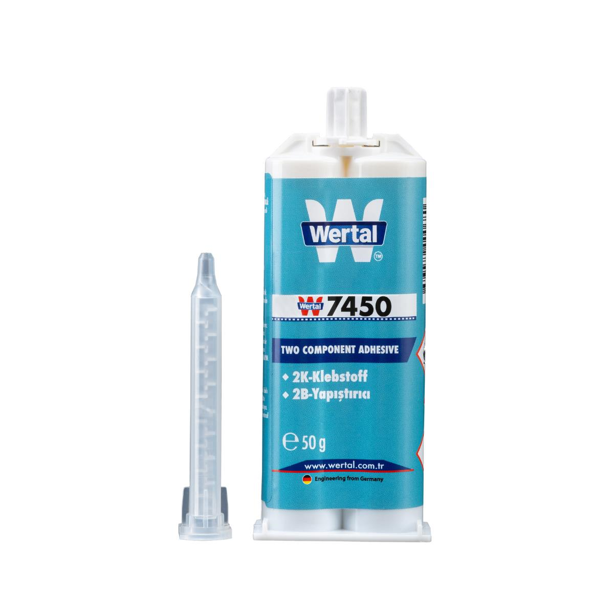 Wertal W7450 Çift Bileşenli Yapıştırıcı 50 gr