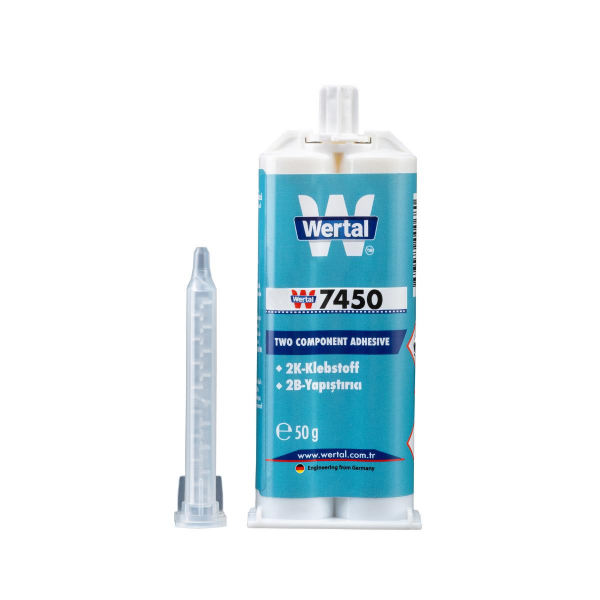 Wertal W7450 Çift Bileşenli Yapıştırıcı 50 gr