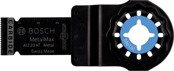Bosch - Starlock - AIZ 20 AT - Carbide Metal İçin Daldırmalı Testere Bıçağı 1'li