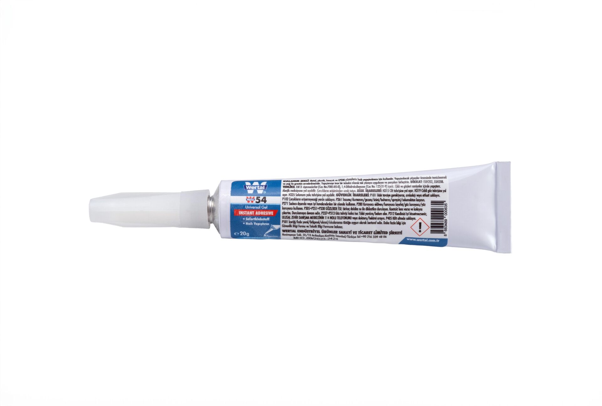 Wertal Hızlı Genel Yapıştırıcı 20 gr