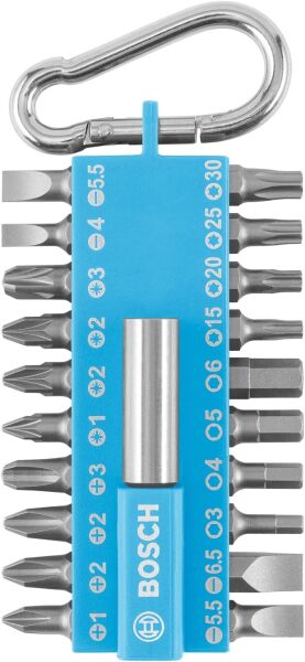 Bosch Diy-P 21 Parça Vidalama Seti Mavi 2607012001