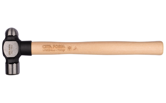 Ceta Form Bombe Başlı Çekiç (Ahşap Saplı) 8 oz. (227 gr) - L02-08