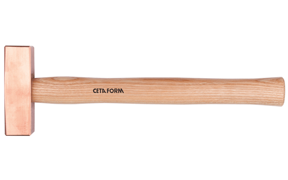 Ceta Form Bakır Çekiç 1000 gr - L18-1000