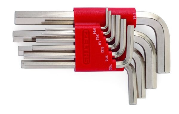 İzeltaş 10 Parça Altı Köşe Allen Anahtar Takımı (SAE) - 4901003110