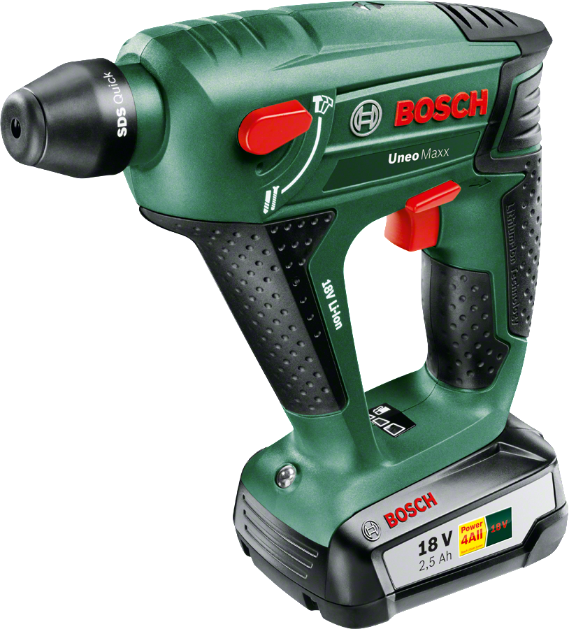 Bosch UNEO MAXX 18 V Tek Akülü Kırıcı Delici (1 x 2.5 Ah) - 060395230F