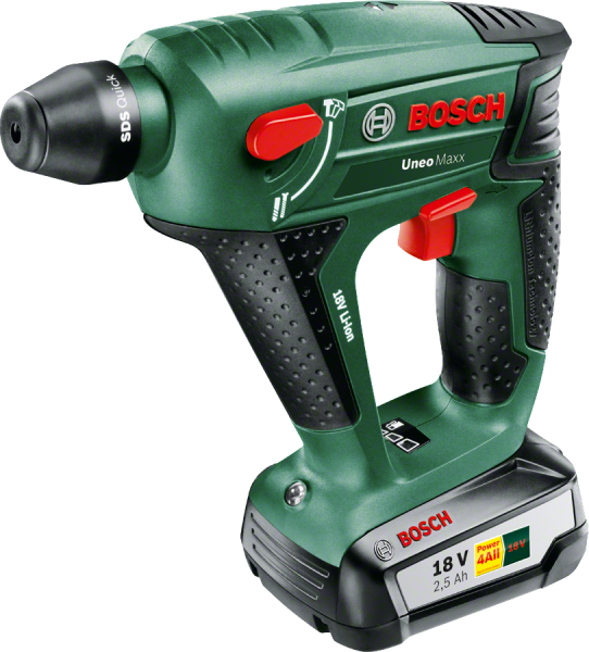 Bosch UNEO MAXX 18 V Tek Akülü Kırıcı Delici (1 x 2.5 Ah) - 060395230F