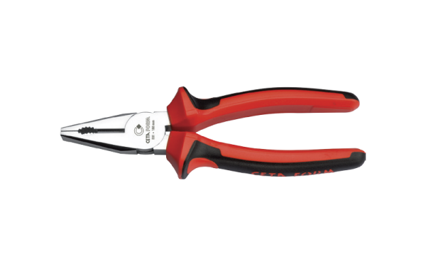 Ceta Form 140 mm Kombine Pense (Parlak Krom/DuoTech Sap) - E01-11-0140