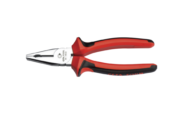 Ceta Form 200 mm Kombine Pense (Parlak Krom/DuoTech Sap) - E01-11-0200