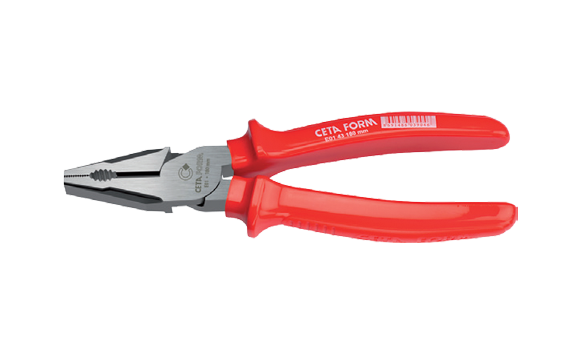 Ceta Form 180 mm Kombine Pense (Polisajlı/UniGrip Sap) - E01-43-0180