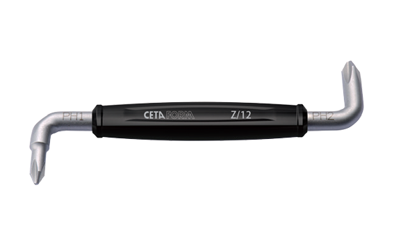 Ceta Form Yıldız Uçlu Z Tornavida PH1 / PH2 x 100 mm - Z/12