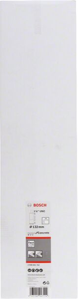 Bosch - Standard Seri Beton İçin 1 1/4'' UNC Girişli Sulu Elmas Karot Ucu 132mm