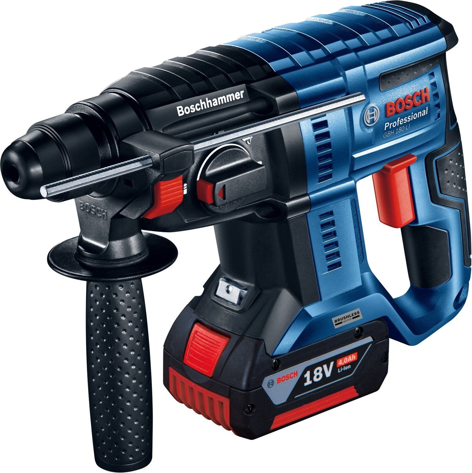 Bosch Professional GBH 180-LI Akülü Kırıcı Delici (2 x 4.0 Ah Akü) - 0611911121