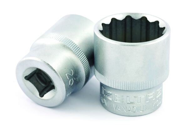 İzeltaş 1/2'' On İki Köşe Lokma Anahtar 12 mm - 1114061012