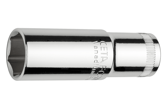 Ceta Form 3/8'' 6 Köşe Derin Lokma Anahtar 10 mm - C14-H10
