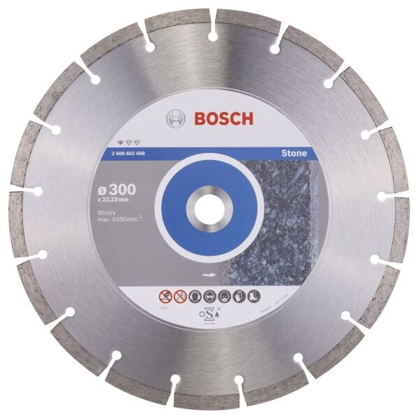 Bosch - Standard Seri Taş İçin Elmas Kesme Diski 300 mm