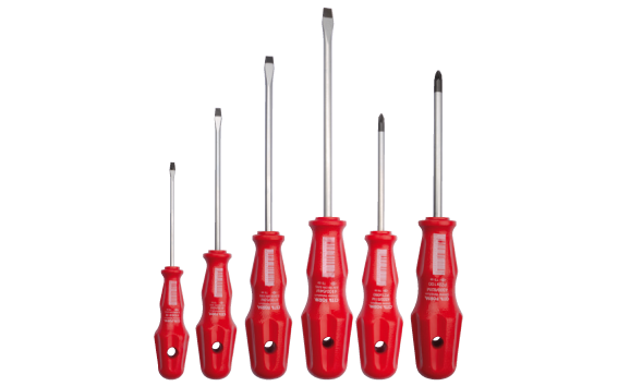 Ceta Form 6 Parça TOREX Tornavida Takımı - Düz/Pozidriv - 4000M/6ST2