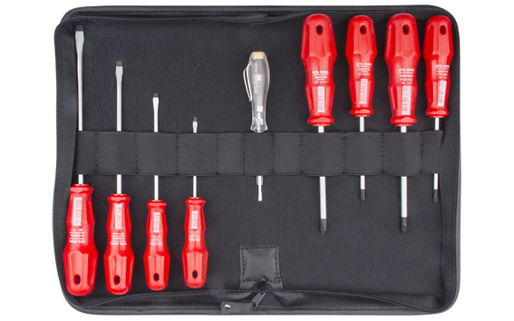 Ceta Form 9 Parça TOREX Tornavida Takımı (Deri Çantalı) - 4000M/9ST1