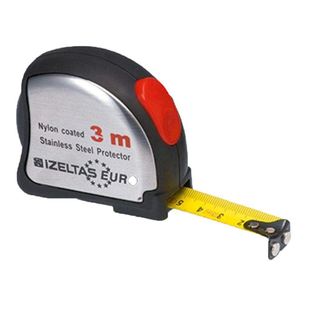 İzeltaş Krom Stoplu Şerit Metre 3 m - 0588150013