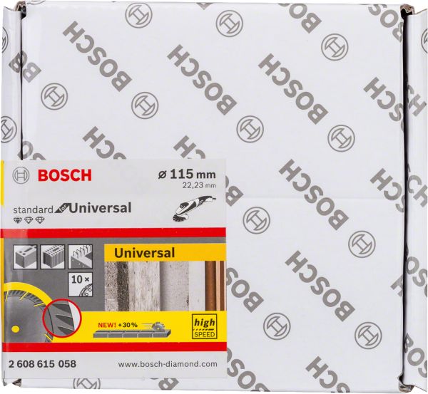 Bosch 9+1 Standard For Unıversal 115 Mm 2608615058