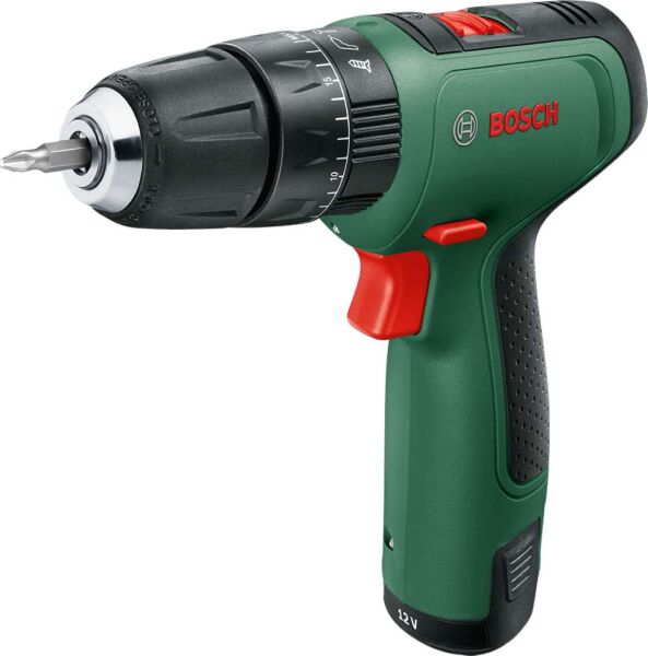Bosch EasyImpact 1200 Akülü Darbeli Delme Vidalama Makinesi + GAL 1210 CV (Tek Akülü) - 06039D3104