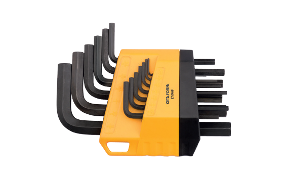 Ceta Form 13 Parça L Allen Anahtar Takımı (Kısa Tip) (SAE) - LT/13AF