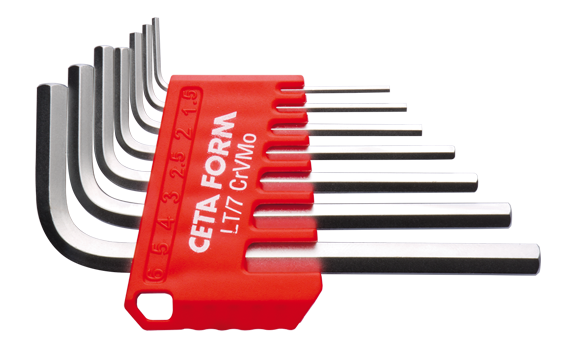 Ceta Form 7 Parça L Allen Anahtar Takımı (Kısa Tip) - LT/7