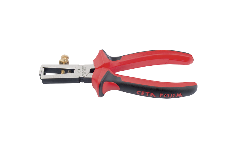 Ceta Form Kablo Sıyırma Pensesi (Polisajlı/DuoTech Sap) 160 mm - E25-41-0160