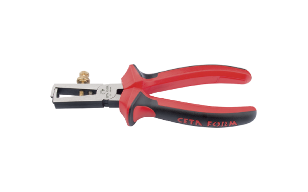 Ceta Form Kablo Sıyırma Pensesi (Polisajlı/DuoTech Sap) 160 mm - E25-41-0160