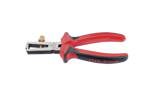 Ceta Form Kablo Sıyırma Pensesi (Polisajlı/DuoTech Sap) 160 mm - E25-41-0160