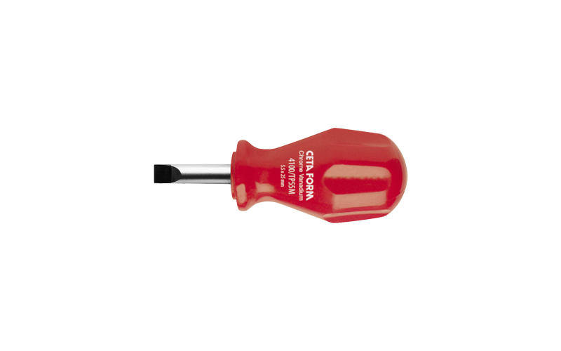 Ceta Form TOREX Topaç Tipi Düz Uçlu Tornavida 6.5 x 25 mm - 4100/TP65M