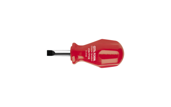 Ceta Form TOREX Topaç Tipi Düz Uçlu Tornavida 6.5 x 25 mm - 4100/TP65M