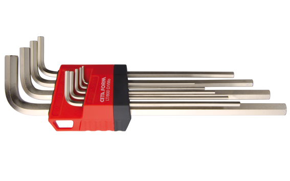 Ceta Form 9 Parça L Allen Anahtar Takımı (Uzun Tip) - LT/800