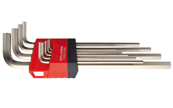 Ceta Form 9 Parça L Allen Anahtar Takımı (Uzun Tip) - LT/800