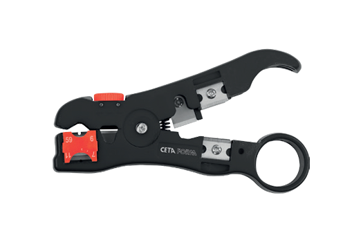 Ceta Form Koaksiyal ve Data Kablo Sıyırıcı - E25-C4D