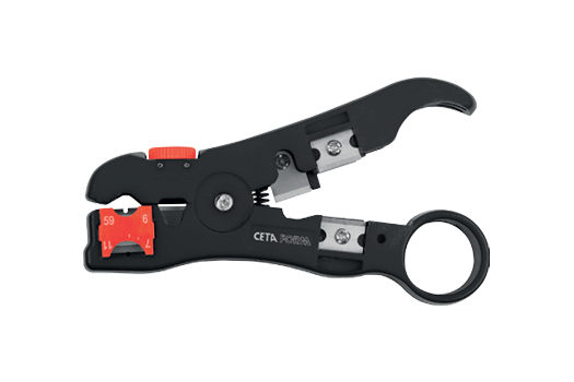 Ceta Form Koaksiyal ve Data Kablo Sıyırıcı - E25-C4D