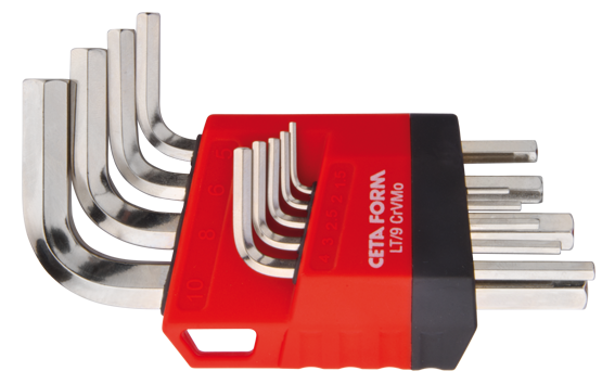 Ceta Form 9 Parça L Allen Anahtar Takımı (Kısa Tip) - LT/9