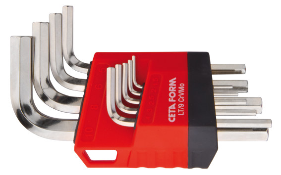 Ceta Form 9 Parça L Allen Anahtar Takımı (Kısa Tip) - LT/9