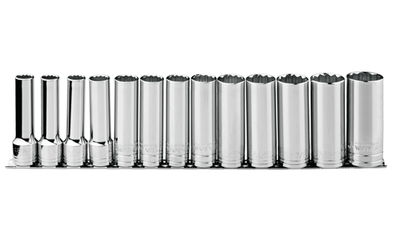 Ceta Form 13 Parça 3/8'' 12 Köşe (Yıldız) Lokma Anahtar Takımı (SAE) - C14A-RB13