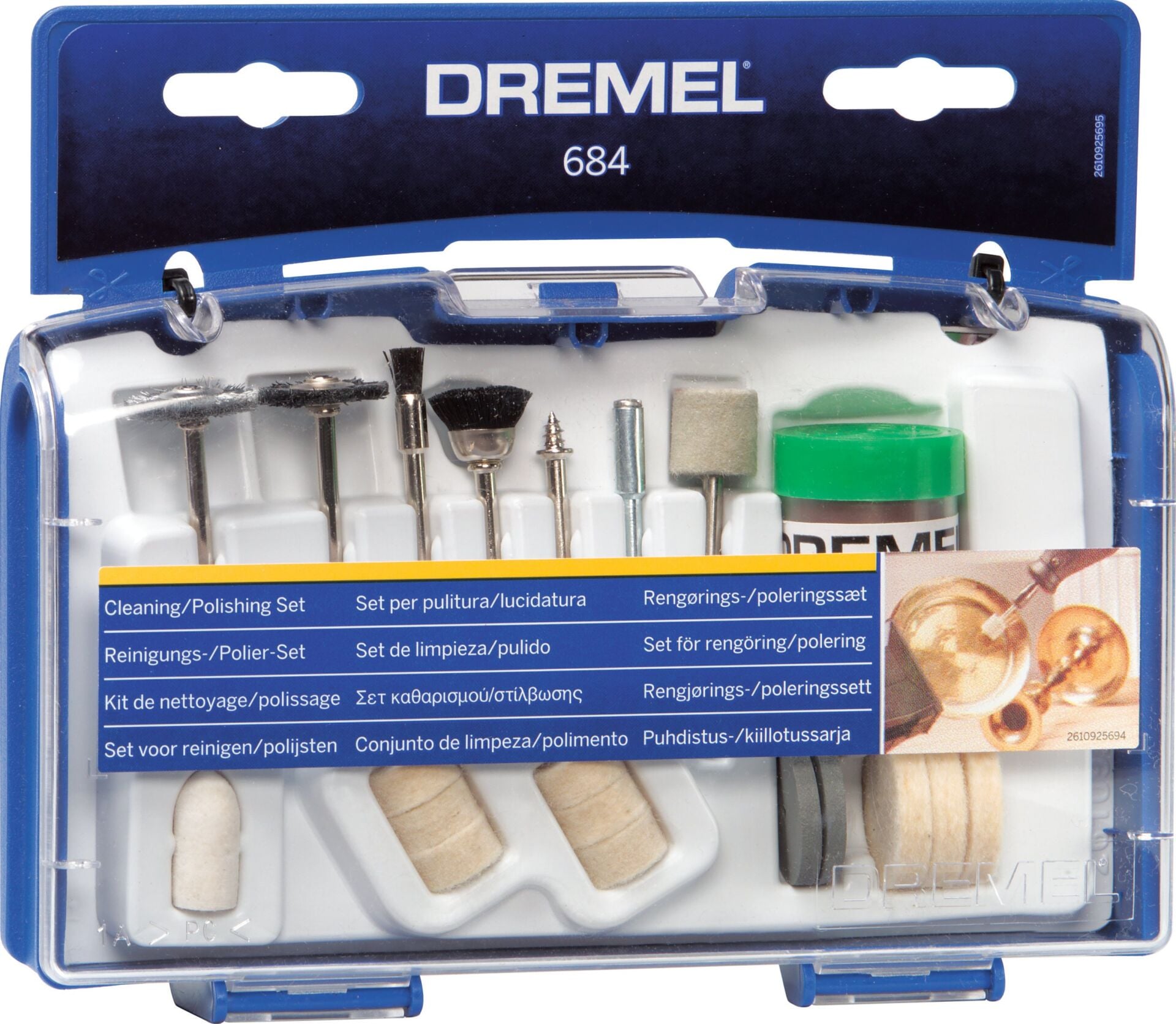 DREMEL® Temizleme & Parlatma Seti (684) - 26150684JA